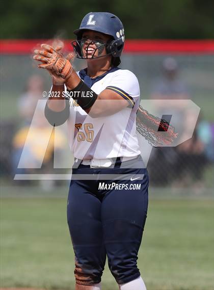Thumbnail 3 in Lancaster vs Watkins Memorial (OHSAA D1 Regional Final) photogallery.