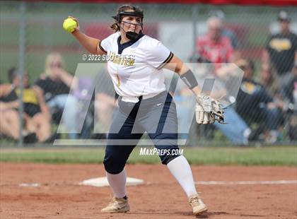 Thumbnail 3 in Lancaster vs Watkins Memorial (OHSAA D1 Regional Final) photogallery.