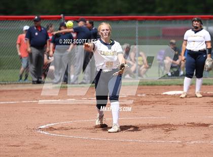 Thumbnail 3 in Lancaster vs Watkins Memorial (OHSAA D1 Regional Final) photogallery.