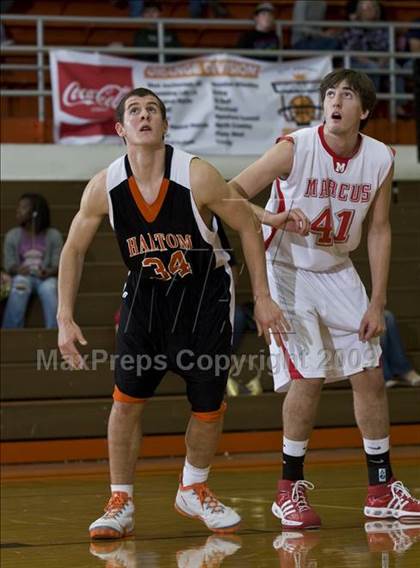 Thumbnail 1 in Haltom @ Marcus (Whataburger Basketball Tournament) photogallery.