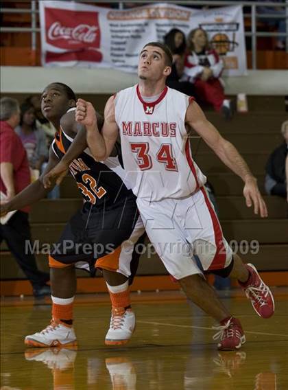 Thumbnail 1 in Haltom @ Marcus (Whataburger Basketball Tournament) photogallery.