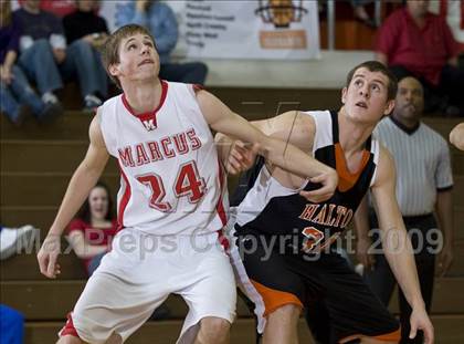 Thumbnail 3 in Haltom @ Marcus (Whataburger Basketball Tournament) photogallery.