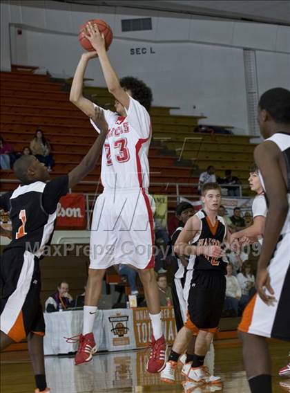 Thumbnail 1 in Haltom @ Marcus (Whataburger Basketball Tournament) photogallery.