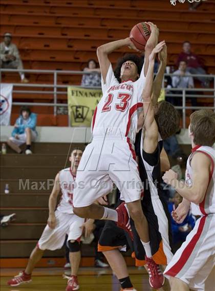 Thumbnail 2 in Haltom @ Marcus (Whataburger Basketball Tournament) photogallery.