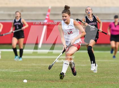 Thumbnail 2 in Charlotte Catholic vs Asheville (NCFHA Round 1) photogallery.