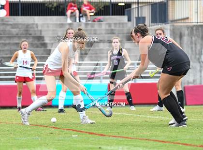 Thumbnail 2 in Charlotte Catholic vs Asheville (NCFHA Round 1) photogallery.