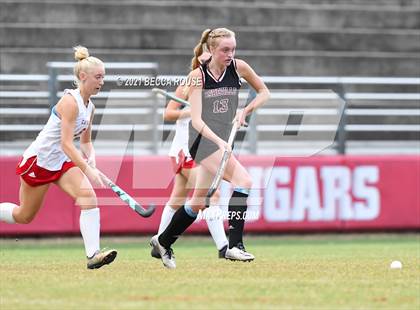 Thumbnail 3 in Charlotte Catholic vs Asheville (NCFHA Round 1) photogallery.