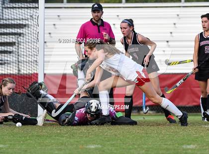 Thumbnail 2 in Charlotte Catholic vs Asheville (NCFHA Round 1) photogallery.