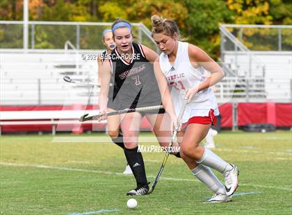 Thumbnail 3 in Charlotte Catholic vs Asheville (NCFHA Round 1) photogallery.