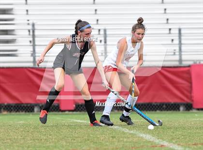Thumbnail 2 in Charlotte Catholic vs Asheville (NCFHA Round 1) photogallery.