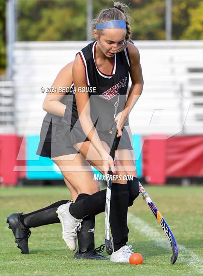 Thumbnail 1 in Charlotte Catholic vs Asheville (NCFHA Round 1) photogallery.