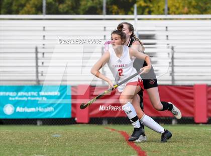 Thumbnail 1 in Charlotte Catholic vs Asheville (NCFHA Round 1) photogallery.