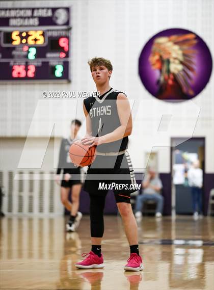 Thumbnail 3 in Athens vs Archbishop Carroll (PIAA Class AAAA Second Round) photogallery.