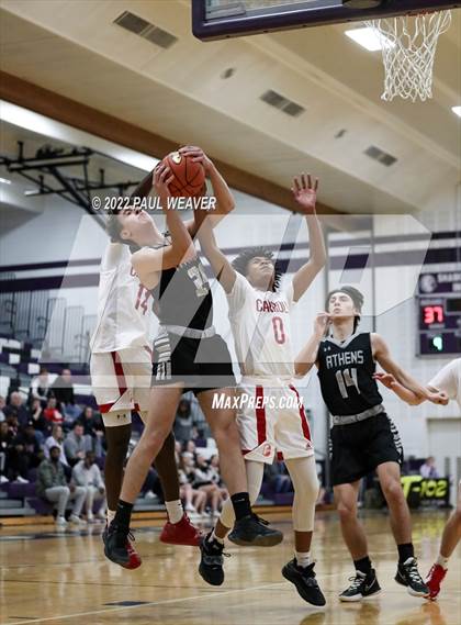 Thumbnail 2 in Athens vs Archbishop Carroll (PIAA Class AAAA Second Round) photogallery.