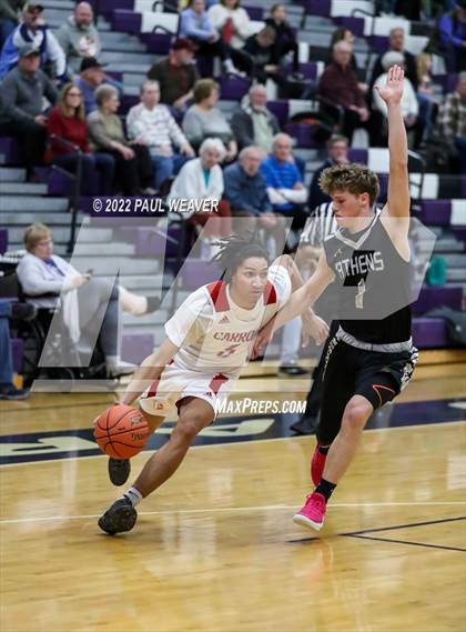 Thumbnail 1 in Athens vs Archbishop Carroll (PIAA Class AAAA Second Round) photogallery.