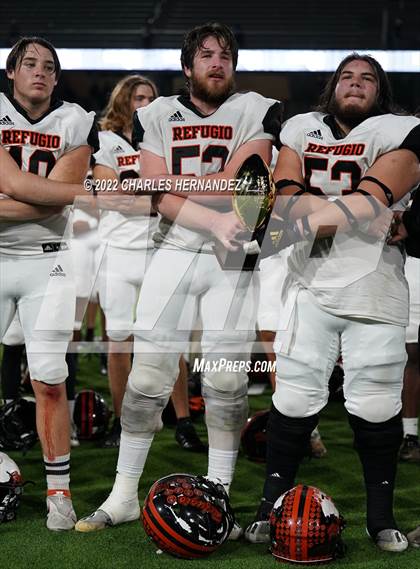 Thumbnail 2 in Timpson vs. Refugio (UIL 2A Division I Semifinal) photogallery.