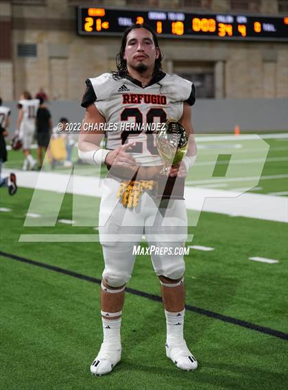 Thumbnail 1 in Timpson vs. Refugio (UIL 2A Division I Semifinal) photogallery.