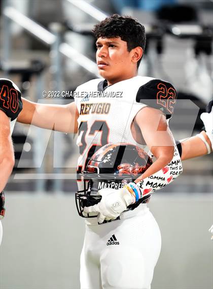 Thumbnail 3 in Timpson vs. Refugio (UIL 2A Division I Semifinal) photogallery.