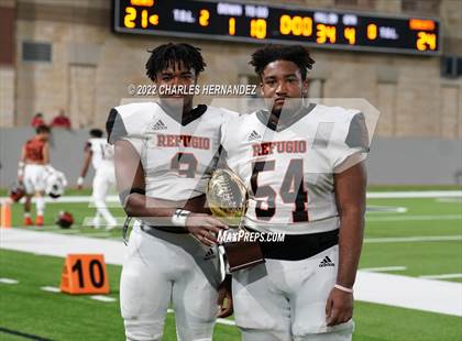 Thumbnail 3 in Timpson vs. Refugio (UIL 2A Division I Semifinal) photogallery.