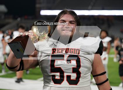 Thumbnail 3 in Timpson vs. Refugio (UIL 2A Division I Semifinal) photogallery.