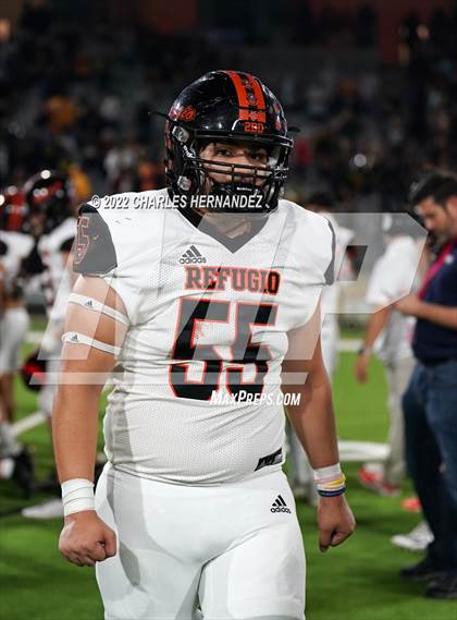 Thumbnail 2 in Timpson vs. Refugio (UIL 2A Division I Semifinal) photogallery.