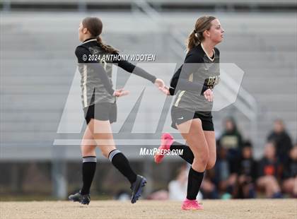 Thumbnail 1 in Terry Sanford vs Gray's Creek (Kicking for Cancer Girls Soccer Jamboree) photogallery.