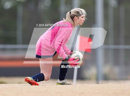 Thumbnail 2 in Terry Sanford vs Gray's Creek (Kicking for Cancer Girls Soccer Jamboree) photogallery.