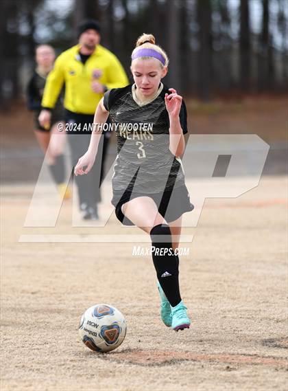 Thumbnail 2 in Terry Sanford vs Gray's Creek (Kicking for Cancer Girls Soccer Jamboree) photogallery.