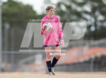 Thumbnail 3 in Terry Sanford vs Gray's Creek (Kicking for Cancer Girls Soccer Jamboree) photogallery.