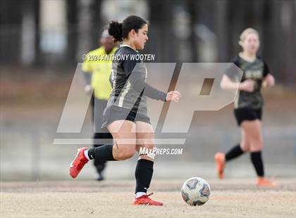 Thumbnail 2 in Terry Sanford vs Gray's Creek (Kicking for Cancer Girls Soccer Jamboree) photogallery.