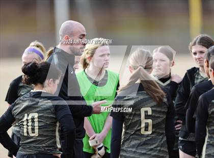 Thumbnail 2 in Terry Sanford vs Gray's Creek (Kicking for Cancer Girls Soccer Jamboree) photogallery.