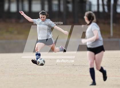 Thumbnail 2 in Terry Sanford vs Gray's Creek (Kicking for Cancer Girls Soccer Jamboree) photogallery.