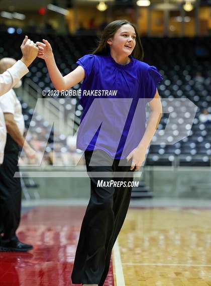 Thumbnail 2 in Blum vs. Harrold (UIL 1A Volleyball Final) photogallery.