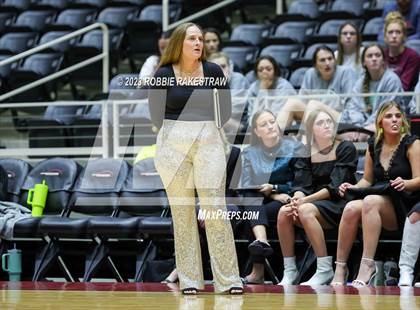 Thumbnail 2 in Blum vs. Harrold (UIL 1A Volleyball Final) photogallery.