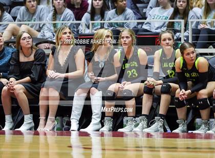 Thumbnail 3 in Blum vs. Harrold (UIL 1A Volleyball Final) photogallery.