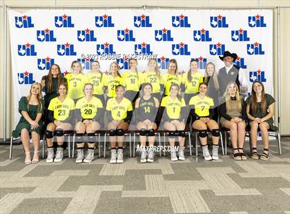 Thumbnail 1 in Blum vs. Harrold (UIL 1A Volleyball Final) photogallery.