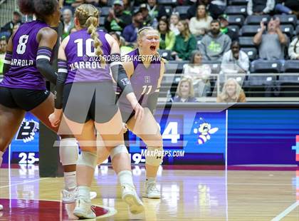 Thumbnail 1 in Blum vs. Harrold (UIL 1A Volleyball Final) photogallery.