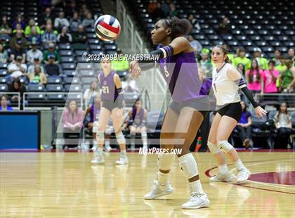 Thumbnail 1 in Blum vs. Harrold (UIL 1A Volleyball Final) photogallery.