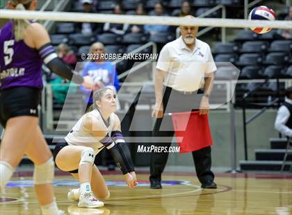 Thumbnail 1 in Blum vs. Harrold (UIL 1A Volleyball Final) photogallery.