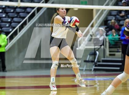 Thumbnail 1 in Blum vs. Harrold (UIL 1A Volleyball Final) photogallery.