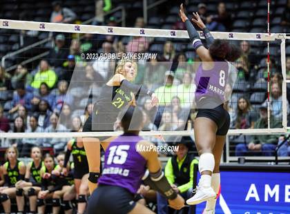 Thumbnail 1 in Blum vs. Harrold (UIL 1A Volleyball Final) photogallery.