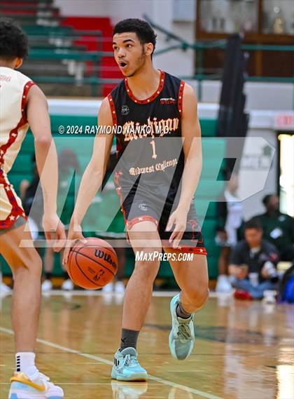 Thumbnail 2 in Indiana vs Michigan (Midwest All-Star Challenge) photogallery.