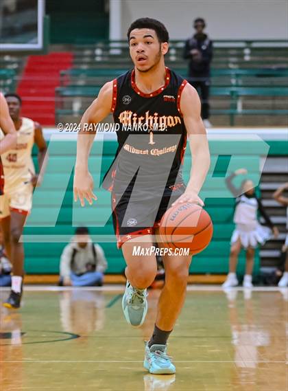 Thumbnail 1 in Indiana vs Michigan (Midwest All-Star Challenge) photogallery.