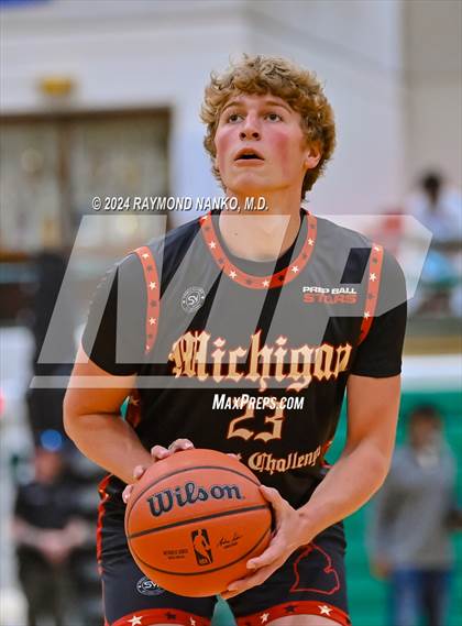Thumbnail 3 in Indiana vs Michigan (Midwest All-Star Challenge) photogallery.