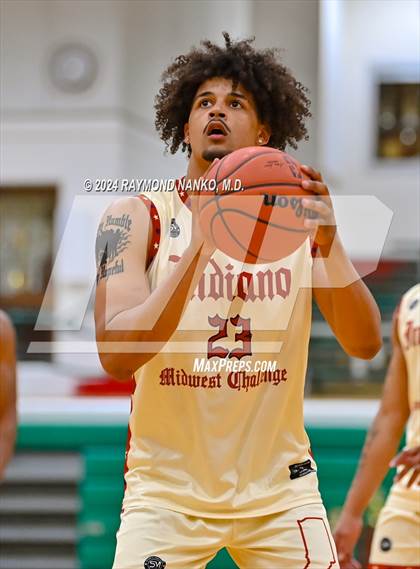 Thumbnail 1 in Indiana vs Michigan (Midwest All-Star Challenge) photogallery.