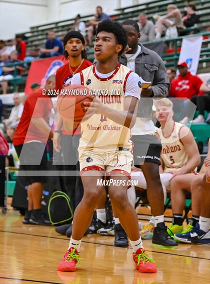 Thumbnail 2 in Indiana vs Michigan (Midwest All-Star Challenge) photogallery.