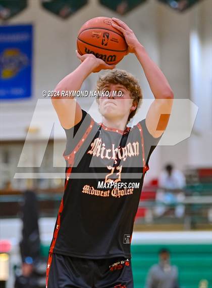 Thumbnail 3 in Indiana vs Michigan (Midwest All-Star Challenge) photogallery.