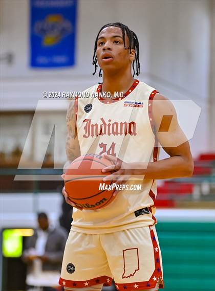 Thumbnail 1 in Indiana vs Michigan (Midwest All-Star Challenge) photogallery.
