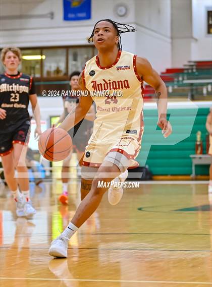 Thumbnail 3 in Indiana vs Michigan (Midwest All-Star Challenge) photogallery.