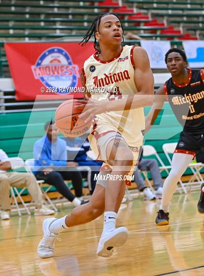 Thumbnail 1 in Indiana vs Michigan (Midwest All-Star Challenge) photogallery.